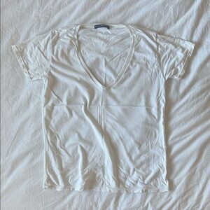 Brandy Melville Classic V Neck Tee Shirt